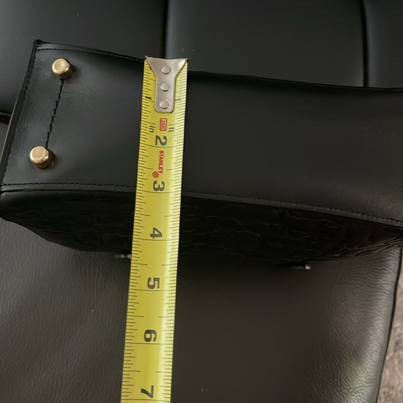 COACH BLACK LEATHER BAG - Picture 13 of 13